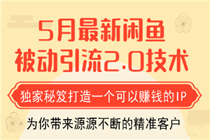 狼叔最新闲鱼被动引流教程_打造一个可以赚钱的IP独家秘笈 狼叔最新闲鱼被动引流教程_打造一个可以赚钱的IP独家秘笈