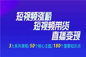 《抖商公社·短视频运营+带货+直播》新手必备直播带货运营指南(全套课程) 《抖商公社·短视频运营+带货+直播》新手必备直播带货运营指南(全套课程)