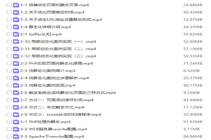 PHP实现页面静态化设计教程